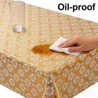 Nouvelles Rouleaux de Nappe Jetables en PVC Doré Effet Sergé Personnalisables, Solides, Modernes, Imperméables et Écologiques pour Usage Domestique – Vente Directe Usine 2025