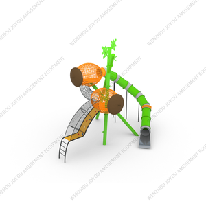 Équipement de terrain de jeu extérieur personnalisé pour enfants, toboggan de parc commercial sur mesure pour adolescents - Product Image 1