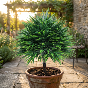 Approvisionnement direct usine : <span class=keywords><strong>Boule</strong></span> d'herbe artificielle anti-décoloration à piquet pour aménagement paysager, pour entrepreneurs, commande en gros, OEM - Product Image 3