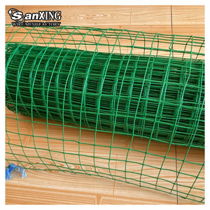 Heavy Duty PVC Coated Welded Low-Carbon Iron Wire <b>Mesh</b> Fence Roll 12 Gauge Square Hole for Animal Cage - Product Image 4