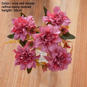 Bouquet di Dali Artificiali Sfumati Vintage - Decorazione Letteraria per Angoli di Lettura e Allestimenti da Tavolo - Product Image 6