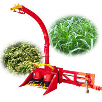 Mini ensileuse, ensileuse de fourrage, coupe-fourrage, hacheuse de paille, machine à hacher l'herbe pour l'alimentation animale