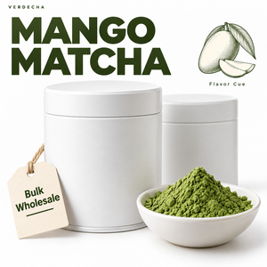 Poudre de matcha aromatisée à la mangue pour les thés glacés et les boissons estivales, poudre de <span class=keywords><strong>thé</strong></span> vert en marque blanche pour les marques de boissons spécialisées - Product Image 5