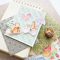 Matrices de découpe métalliques, pochoirs creux pour scrapbooking, outils de bricolage, gabarits pour la création de cartes en papier et la décoration d'albums