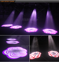 Projecteur de scène professionnel Marslite 100W Mini LED Gobo Spot à tête mobile pour soirées, discothèques et DJ