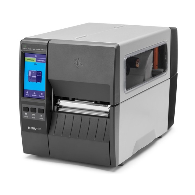 Zebra ZT231 Replacement for ZT230 Series Industrial Barcode Printer-Smart Design 102mm/s Print Speed USB/Ethernet Stock