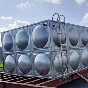 Tanque de Expansión de Agua de Acero Inoxidable Industrial con Protección Contra la Corrosión y Conservación del Calor para Torre de Refrigeración - Product Image 2