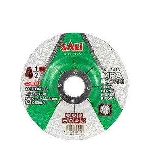 SALI-115 * 3*22.2mm 4.5 pouces pierre meule disque de coupe de haute qualité type T42 modèle 180*3*22.2mm 230*3*22.2mm