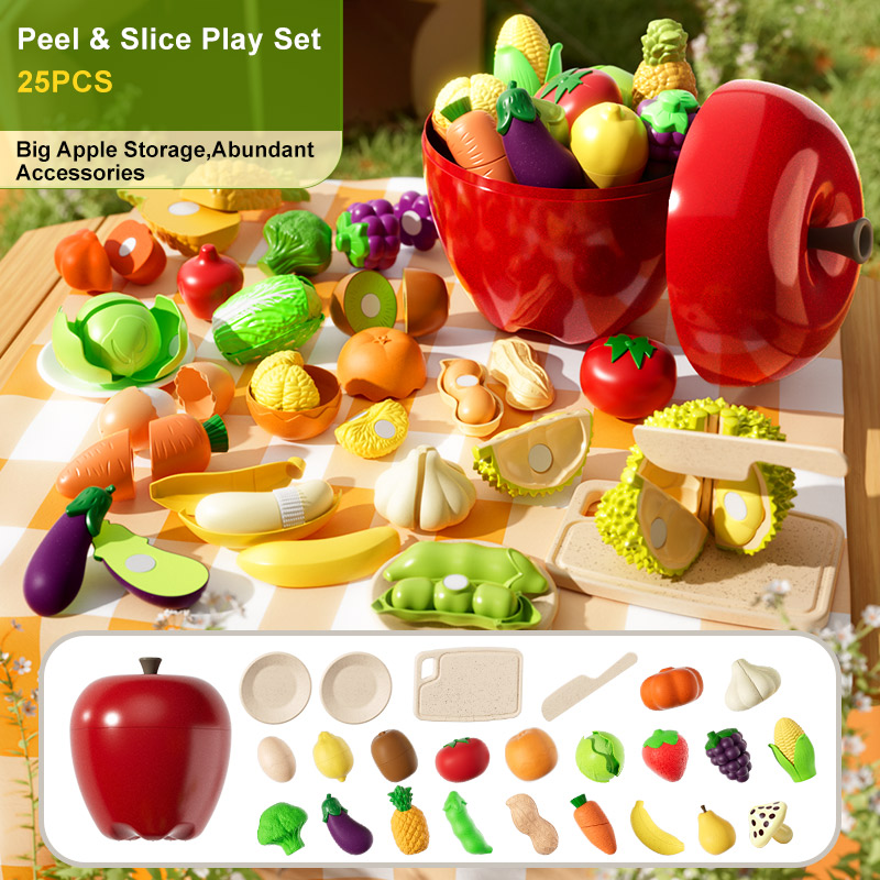 8819-1 Large Apples 25 PCS-Kraft box