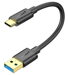 Cable de carga rápida SUNGUY tipo C de 18 W, cable de datos de alta velocidad para teléfono y portátil, cable de carga USB-C con logotipo personalizado - Product Image 1