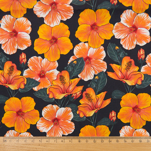Tissu Popeline Imprimé Floral Personnalisable 100% Coton Respirant Léger Tissé <span class=keywords><strong>Wiltshire</strong></span> pour Robes de Filles et Artisanat - Product Image 2