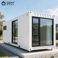 Maison modulaire mobile de conteneur d'expédition d'acier ondulé de ventes d'usine préfabriquée pour l'usage de café d'entrée de gamme