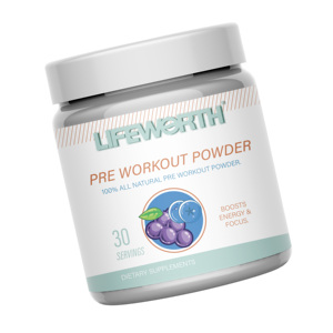 Lifeworth Pre Workout Poeder Voor Mannen En Vrouwen Vetverbrander Met L-Carnitine En Glutamine Energy Boost Drank 200 Gram - Product Image 6