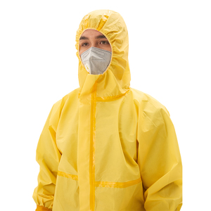 Traje de mono desechable de protección química EN14126, certificado CE, tipo 5, 6 PPE, médico, General - Product Image 2