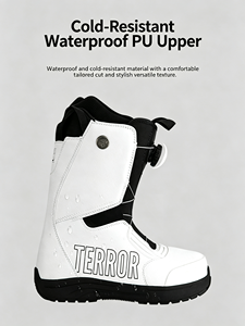 Botas <span class=keywords><strong>de</strong></span> Snowboard para Hombre, <span class=keywords><strong>de</strong></span> Calzado Rápido, Profesionales, Suaves, Cálidas, Antideslizantes, Impermeables, Resistentes al Frío y al Viento - Product Image 3