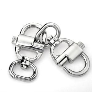 Phụ Kiện Túi Móc Khóa Xoay Bằng Đồng Thau Kim Loại Móc Khóa Màu Bạc Hợp Kim Kẽm Cho Túi - Product Image 2