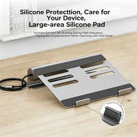 Station d'accueil USB-C 11-en-1 avec 3 ports HDMI 4K 60Hz, support pour ordinateur portable, USB 3.0, lecteurs de cartes SD/TF et Ethernet Gigabit
