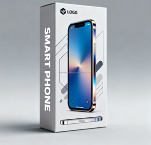 Boîte en papier d'emballage pour téléphone portable personnalisée Conception gratuite Haute qualité Fabrication directe Matériaux écologiques Promotion de la marque Boîte cadeau - Product Image 1