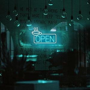 Enseigne au néon LED en forme de café, décoration murale, alimentée par USB, multicolores, étanche IPX3, pour la maison, le bar, le centre commercial, le café, le studio, la boutique, la décoration de porte - Product Image 2