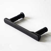 Poignée de porte en verre de douche personnalisable Hydrorelax avec alliage de zinc et finitions multiples pour salles de douche