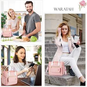 Muestra gratis al por mayor de pizza aislada personalizada o bolsa de entrega de alimentos para llevar que es impermeable y portátil - Product Image 6