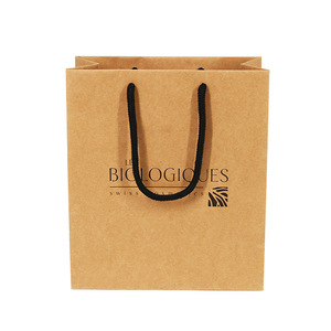 Sacchetti di carta personalizzati regalo a buon mercato da <span class=keywords><strong>asporto</strong></span> Fshopping oleato - Product Image 5