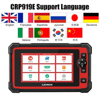 31 Services de réinitialisation gratuits – Outil de diagnostic automobile original LAUNCH X431 CRP919E – Scanner de système complet CANFD – Scanner OBD2 Launch CRP919