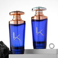 Botol Parfum Kosong Gaya Arab 100ml Elegan dan Mewah Botol Parfum Kaca Kustom Botol Mewah