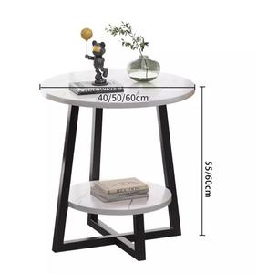 Sang trọng cao cấp di chuyển bàn cà phê phong cách hiện đại nhỏ bên bảng cho phòng khách phòng ngủ thiết kế cực kỳ hẹp - Product Image 1