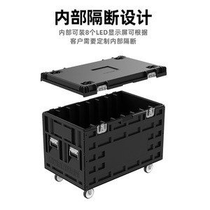 <b>Hard</b> <b>Shell</b> Flight <b>Case</b> PP Material Rolling Style Transport <b>Case</b> For Musical Instruments And Equipment - Product Image 4