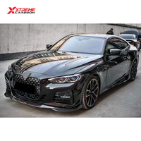 Alerón Delantero de Fibra de Carbono XTREME, Kit de Carrocería, Alerón Inferior para BMW Serie 4 G22 G23 420i 430i 440i 2021-2025