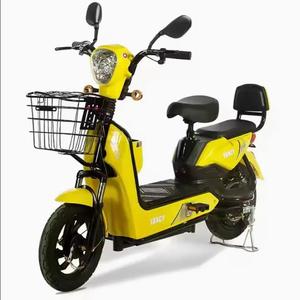 Bicicleta Eléctrica Urbana de Acero con Motor Delantero de 350W y 48V, Venta al Por Mayor |   Batería Eléctrica de Litio sin Escobillas con Sensor Solar de 6 Velocidades - Product Image 2