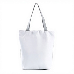 Sacs fourre-tout en toile de coton avec logo personnalisé, sacs de courses écologiques réutilisables avec logo, sacs de courses personnalisés imprimés - Product Image 1