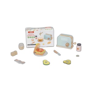 Bestseller Nuevos productos Fabricante <span class=keywords><strong>de</strong></span> dibujos animados <span class=keywords><strong>de</strong></span> madera Juegos <span class=keywords><strong>de</strong></span> sándwich Niños Pretend Breakfast Diy Juguetes educativos para niños Niños Niñas - Product Image 1
