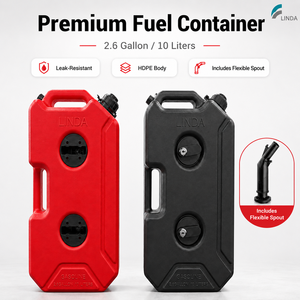 <span class=keywords><strong>Bidon</strong></span> de gaz durable de 10 L avec conception intelligente, étanche, certifié CE/EPA/CARB, idéal pour la voiture, la <span class=keywords><strong>moto</strong></span>, le camping, les situations d'urgence - Product Image 1