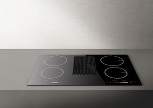 OEM avec table <span class=keywords><strong>de</strong></span> <span class=keywords><strong>cuisson</strong></span> électrique Flex Zone avec <span class=keywords><strong>plaque</strong></span> à induction à ventilation descendante avec hotte aspirante intégrée - Product Image 3