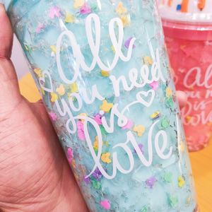 Vaso <span class=keywords><strong>Kawaii</strong></span> para Niños y Niñas de 450 ml, Antiderrames, para Bebidas Frías, Libre de BPA, Reutilizable, de Plástico, para Viajes, para Helados, con Pajita - Product Image 5