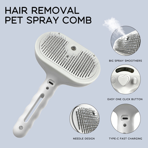 Nuevo Cepillo de Vapor Portátil de Lujo para Gatos, Removedor de Pelo de Mascotas, Cepillo Autolimpiante para Perros, Producto para el Cuidado y Aseo de Mascotas - Product Image 3
