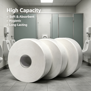 Échantillon <span class=keywords><strong>Gratuit</strong></span> - Papier Hygiénique 3 Plis Doux et Résistant, Qualité Premium, Rouleau Jumbo pour Usage Domestique et Professionnel - Product Image 1