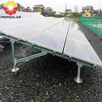 Support de montage de panneaux solaires en aluminium anodisé Trip Solar TP-G et structure de montage de modules
