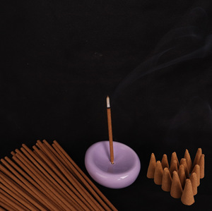 Nhang trầm hương cây xô thơm trắng nguyên liệu, dạng tháp, dùng trong trị liệu hương thơm - Product Image 3