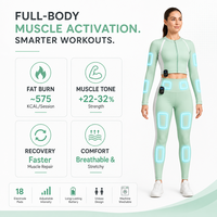 Prix d'usine – Combinaison de fitness micro-courant hydrophile EMS et de musculation par résistance physiologique pour l'entraînement