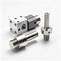 Composants en acier inoxydable CNC, usinage 5 axes, tournage, perçage, rectification, anodisation, haute précision pour applications médicales et énergies nouvelles