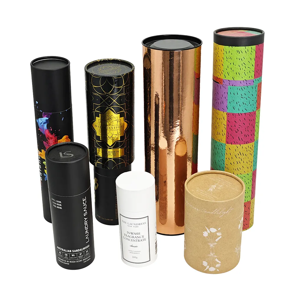 Custom Printed Recycled Soy Ink big packaging tube concrete tube cardboard Paper Tube Packages 30 inches