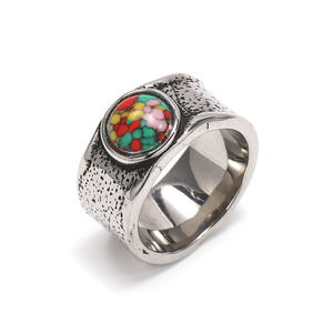 Anillos <span class=keywords><strong>Atila</strong></span> AJ-0217 de Acero Inoxidable Chapado en Oro con Forma de Animal y Piedras Preciosas para Hombre, Joyería Moderna de Estilo Hip Hop Punk para Fiestas - Product Image 6