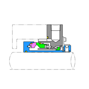 Mechanical <b>Seal</b> for Slurry Pumps Pressurized Double-Faced Mechanical <b>Seal</b> Unpressurized Double-Faced Mechanical <b>Seal</b> - Product Image 3