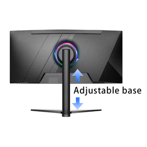 <span class=keywords><strong>Monitor</strong></span> LCD de 34 pulgadas, 75Hz, 165Hz, pantalla de ordenador 4K, barra de luz RGB, monitores de pantalla curva para juegos, <span class=keywords><strong>monitor</strong></span> curvo de 34 pulgadas - Product Image 4