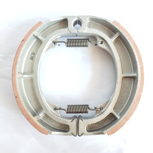Plaquettes <span class=keywords><strong>de</strong></span> <span class=keywords><strong>frein</strong></span> <span class=keywords><strong>arrière</strong></span> en alliage d'aluminium sans amiante ZBY, modèle 175, pour moto/scooter électrique, remplacement universel - Product Image 1