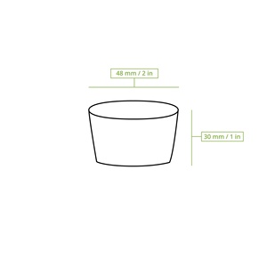 Plateau à collation en carton biodégradable et compostable de haute qualité, luxe, marron, empilable, avec poignée facile à manipuler, 500 ml, 19,5 x 14 x 4,5 cm - Product Image 2