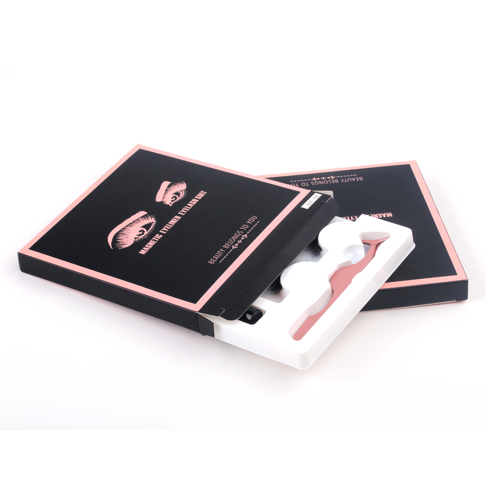 OEM оптом 3D накладные норковые ресницы Магнитная подводка для глаз Ресницы Водостойкая Подводка для глаз фирменная упаковка